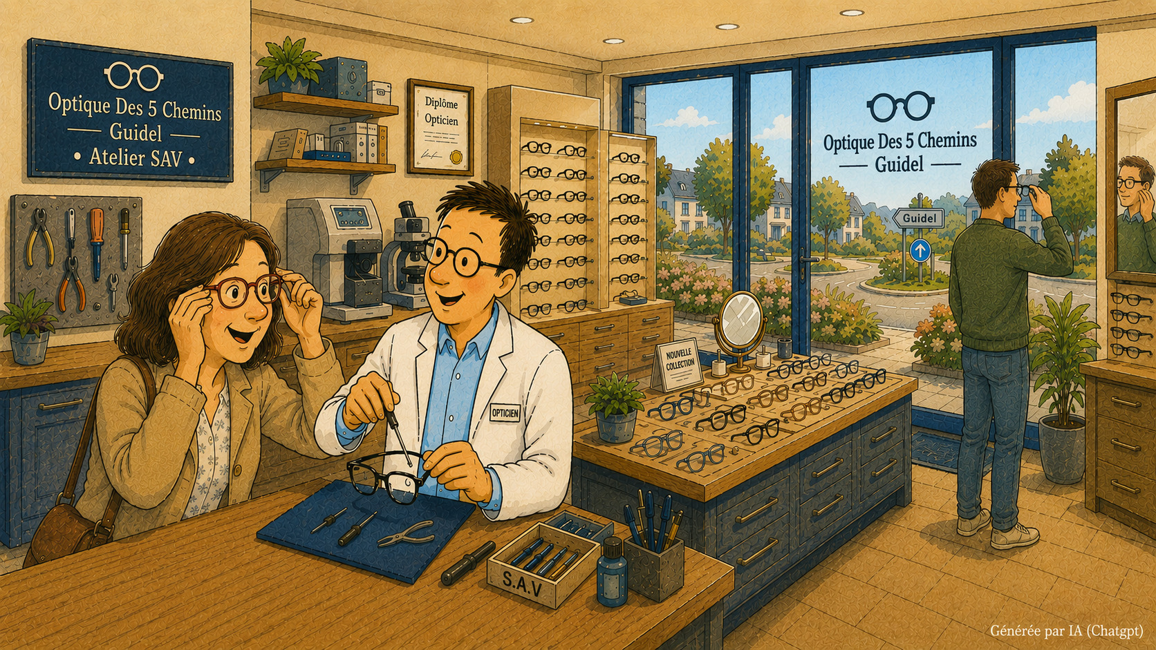 S.A.V Optique Des Cinq Chemins.