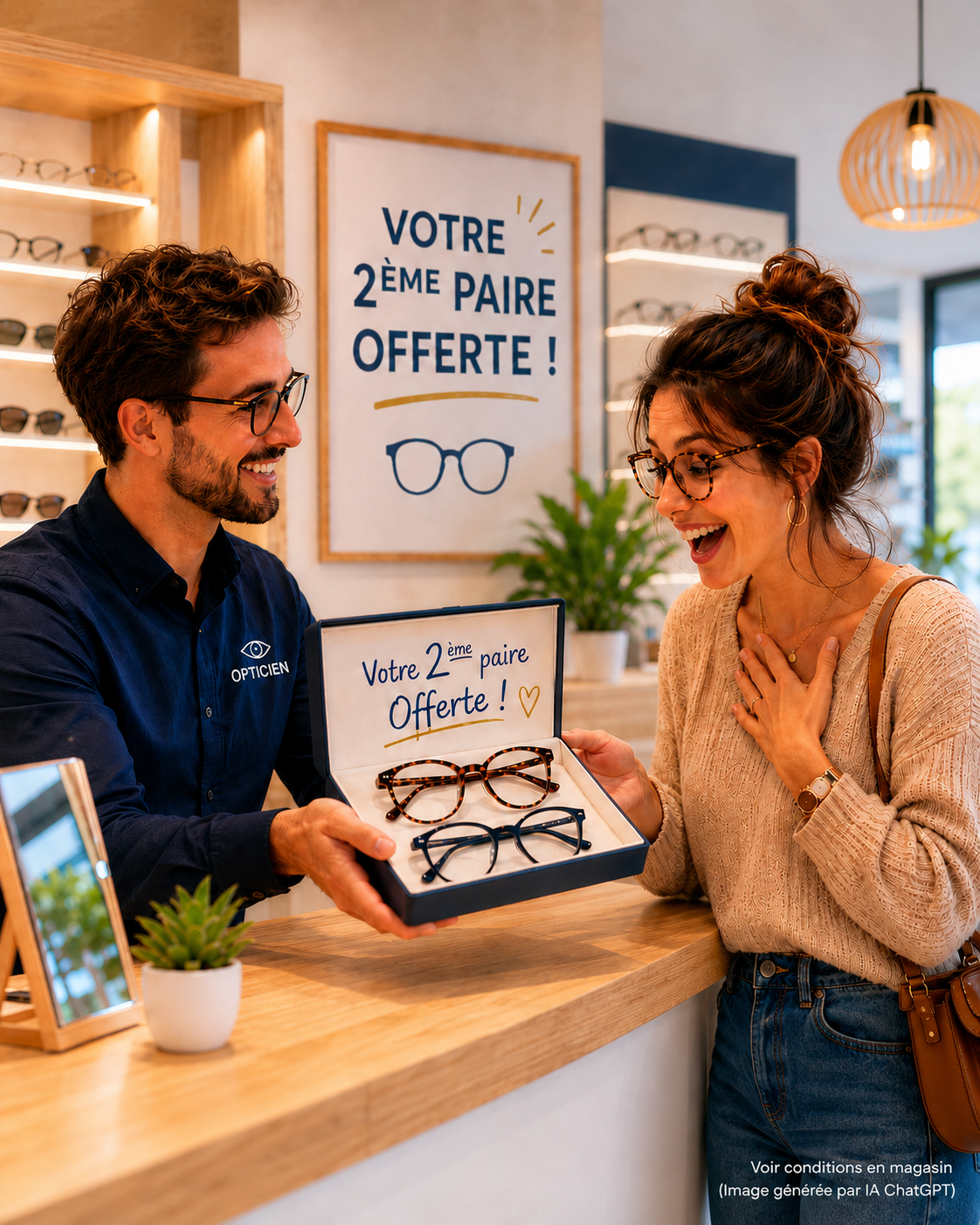 Optique Des Cinq Chemins. Offre 2eme paire.4.5